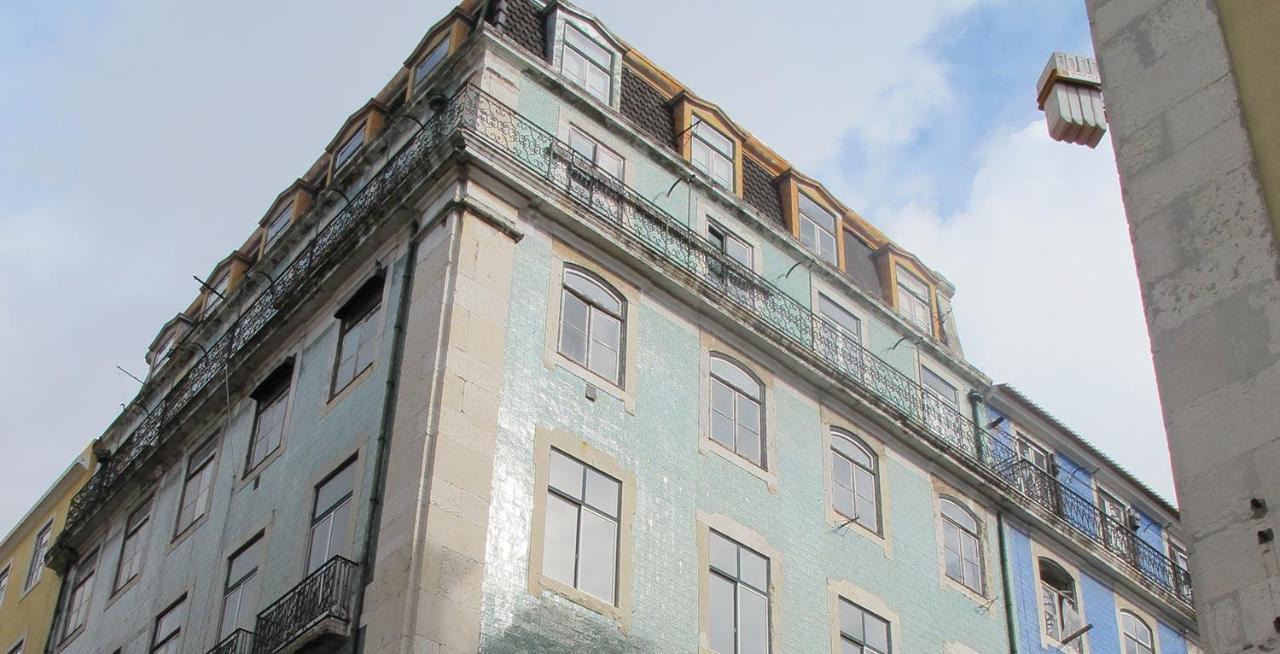 Quarto Com Varanda Na Rua Dos Douradores Lizbona Zewnętrze zdjęcie